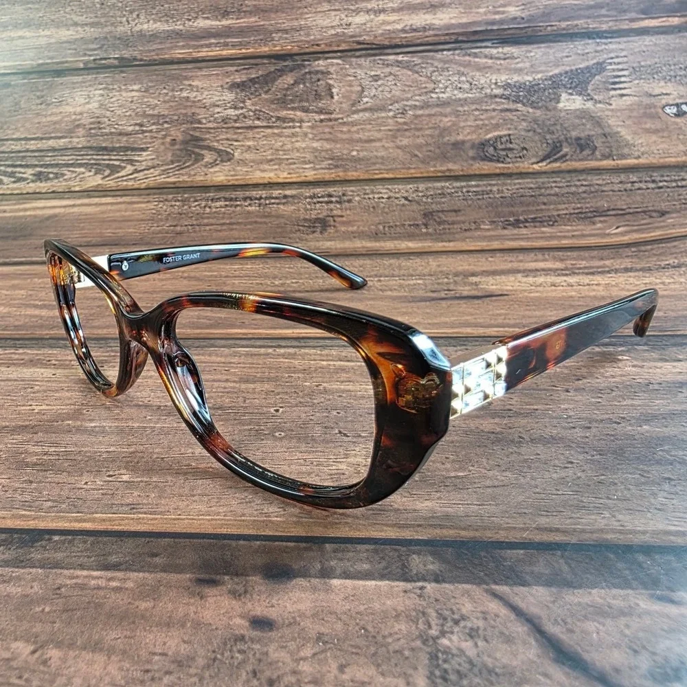 Foster Grant Women's Sunglasses Tortoise Cat Eye DG1018 Maren FWG FRAMES‎ ONLY